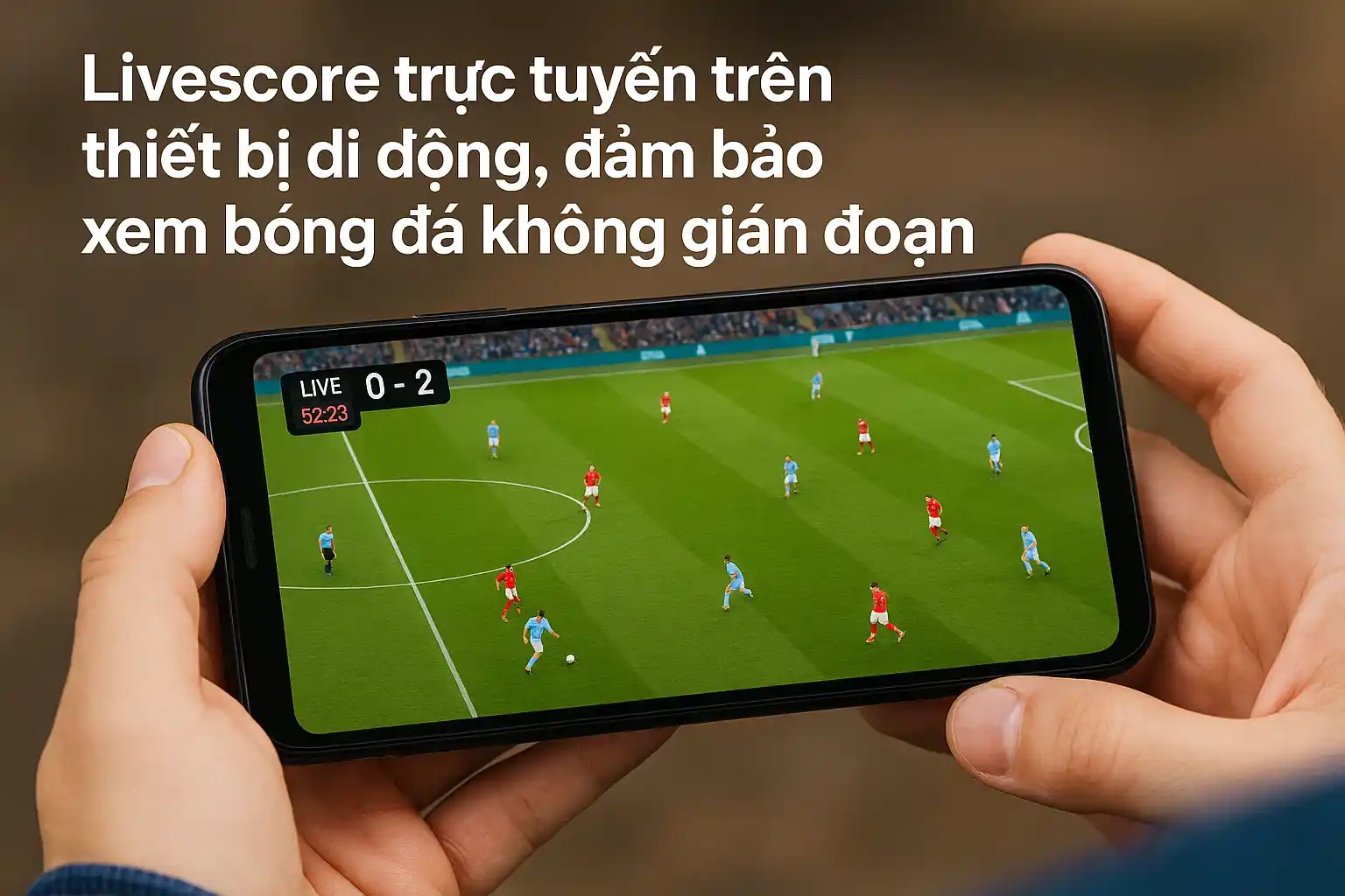 Livescore trực tuyến trên thiết bị di động, đảm bảo xem bóng đá không gián đoạn